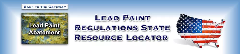 Lead Paint Regulations State Resource Locator