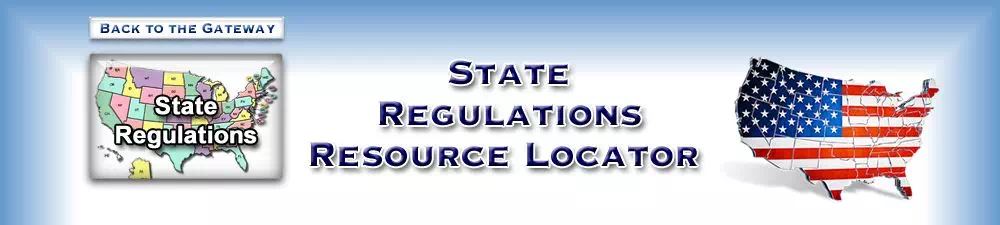 State Regulations Locator