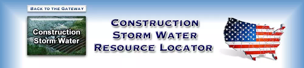 Construction Stormwater State Resource Locator